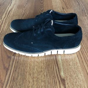 Cole Haan Zerogrand Suede Wingtips